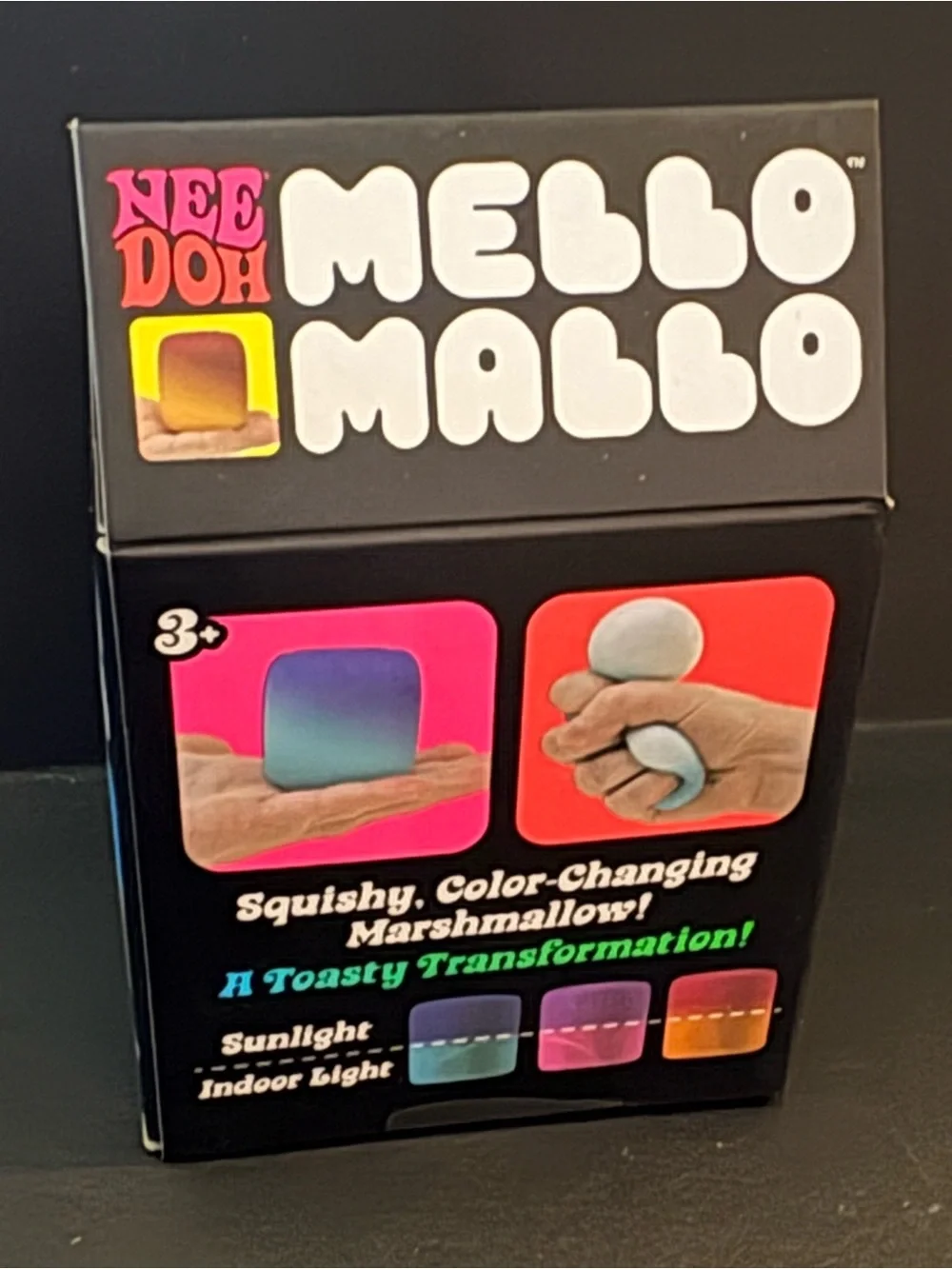 NeeDoh Mello Mallo Color-Changing Squishy Toy - bled